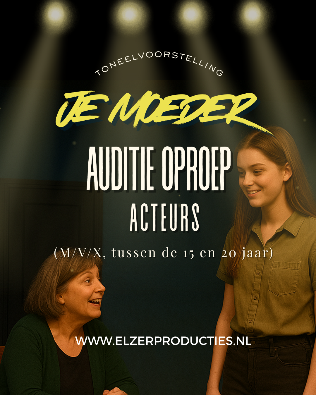 IG Format Je Moeder Auditie Oproep
